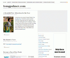 tomgpalmer.com: tomgpalmer.com — Personal website and weblog of the libertarian Cato academic.
Personal website and weblog of the libertarian Cato academic.