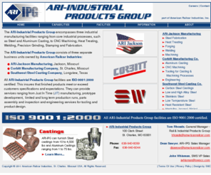 ari-ipg.com: ARI-Industrial Products Group
ARI-Industrial Products Group Home Page