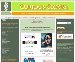 curiousthought.com: Unique, Unusual, and Novelty Clocks at Curious Clocks.com
Unique, unusual, novelty, decorative clocks for home and office