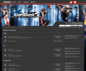 slamdunk.com.pl: Slamdunk League - Liga NBA 2k11 - Xbox360, PC, PS3 - Indeks
Slamdunk League - Liga NBA 2k11 - Xbox360, PC, PS3 - Indeks