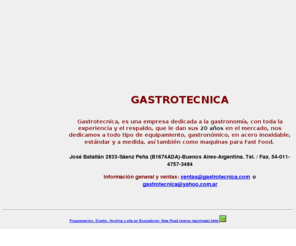 gastrotecnica.com: No tiene autorización para ver esta página
