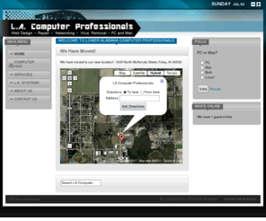 lacomputerpro.com: Welcome to Lower Alabama Computer Professionals
LA Computer Professionals