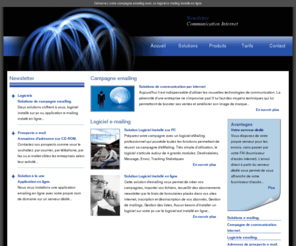 newsletter-emailing.net: Campagne emailing et communication par internet
Démarrez votre campagne emailing avec un logiciel e-mailing installé en ligne, vous disposez de votre propre serveur pour les envois, sans passer par votre FAI