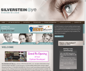 silversteinmd.net: Ophthalmology Chester
Ophthalmology Chester - Silverstein Eye provides a variety of ophthalmology services to Chester and the surrounding area.
