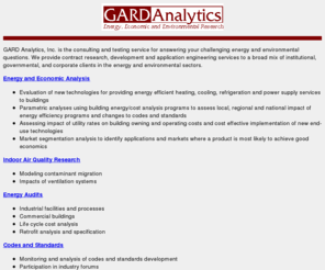 gard.com: GARD Analytics - Energy, Economic and Environmental Research
