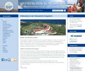mutter-kind.com: Mutter und Kind Kur - Ostseeklinik Königshörn
Mutter und Kind Kur - Ostseeklinik Königshörn