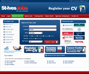 st-ives-jobs.co.uk: St Ives Jobs - Jobs in St Ives
St Ives Jobs - Find jobs in St Ives. Search St Ives Jobs by sector or keywords. Upload your CV to send your details to St Ives agencies and employers.