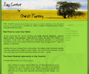 daycenteronline.com: Day Center for Church Planting
