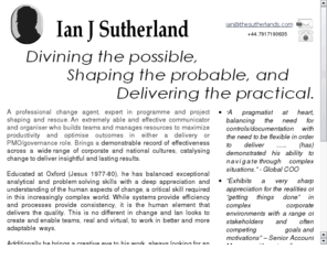 ianjsutherland.com: Home site of Ian J Sutherland
Home site of Ian J Sutherland