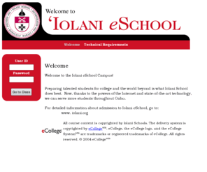 iolanieschool.org: Iolani Schools | WELCOME
The NAME located in CITY providing online education and services to COMMUNITY