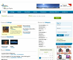 itourism.net: Travel & Tourism Directory
Search through listings, events, classifieds, and articles.