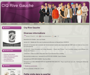 ciqrivegauche.com: Ciq Rive Gauche
Joomla! - le portail dynamique et système de gestion de contenu