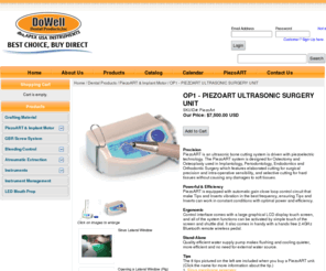 piezoarts.com: PIEZOART ULTRASONIC SURGERY UNIT | Dowell Dental Products
PIEZOART ULTRASONIC SURGERY UNIT 