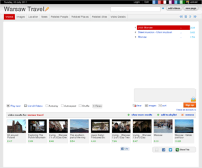 warsawtravel.com: Warsaw Travel
Warsaw Travel on WN Network delivers the latest Videos and Editable pages for News & Events, including Entertainment, Music, Sports, Science and more, Sign up and share your playlists.