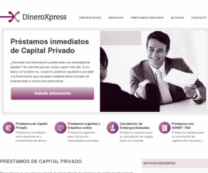 dinero-xpress.com: Préstamos de Capital Privado | Embargos | RAI | ASNEF | DineroXpress
En DineroXpress estamos especializados en la concesión de préstamos de Capital Privado así como empeños, cancelación de Embargos, Subastas, RAI y ASNEF.