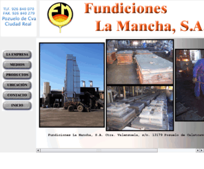 fundicioneslamancha.com: Web Fundiciones La Mancha
