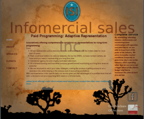 infomercialsalesinc.com: Infomercial Sales Inc.
Innovatively offering comprehensive solutions as representatives for long-form programming