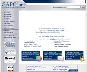 gapc.net: GAPC.net Westchester County Web Design
GAPC.net Westchester County New York (NY). Web Design, Hosting and Search Engine Optimization