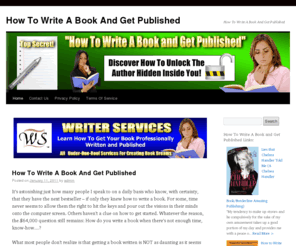 howtowriteabookandgetpublished.com: How To Write A Book and Get Published
Discover how to write a book and get published.