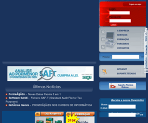 inforsantos.pt: InforSantos - A sua empresa de Informtica
Cursos de Informática e Gestão no Barreiro. Instalação de Servidores e Redes Estruturadas. Software de Gestão SAGE. 