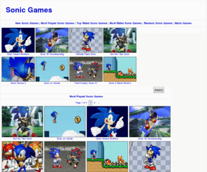 isonicgames.com: Sonic Games
Sonic Games