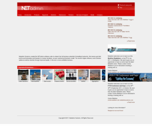 netadmin-systems.com: Netadmin Systems - Home
Netadmin Systems develops and markets NETadmin, an end-to-end OSS/BSS system automating the service fulfillment and service assurance processes in Next Generation Networks - hardware vendor and access technology independent. Customer self service and multi service provider support are key features.Netadmin Systems is the market leader in the Nordics and grows rapidly on the international market supporting more than 100 customers in 15 countries.