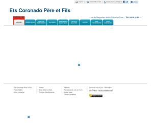 coronado-pere-et-fils.com: Peinture Revêtements - Ets Coronado Père et Fils à Caluire et Cuire
Ets Coronado Père et Fils - Peinture Revêtements situé à Caluire et Cuire vous accueille sur son site à Caluire et Cuire