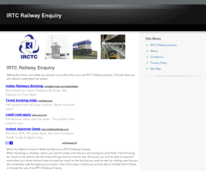 Irtc Railway Enquiry