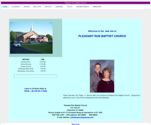 pleasantrunbaptistchurch.com: PRBC Home
Pleasant Run Baptist Church Home Page