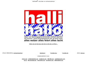 halli-hallo.com: halli-hallo
info-seite zu reinhard eberharts wiener faschingszeitung