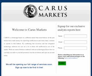 carusmarkets.com: Welcome to Carus Markets
Carus markets