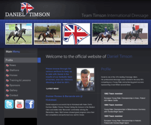 danieltimson.com: Team Timson - International Dressage
Team Timson - International Dressage 