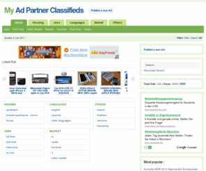 myadpartner.com: My Ad Partner Classifieds
my ad partner classifieds