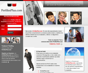 perfilesplus.com: PerfilesPlus.com
Test y Evaluaciones de Perfil de Comportamiento para empresas