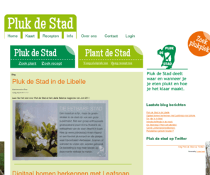 plukdestad.nl: Pluk de Stad
Pluk de stad, kennisplatform over eetbare planten in de stad.