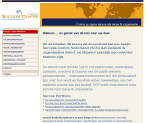 successcentre.nl: Welkom  - Success Centre - verkoop verkooptraining coaching training omzet resultaat werving selectie mdi salescoaching managementcoaching communicatie motivatie begeleiding winst mdi profielen mdi consultants
Welkom 