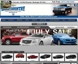 lakecountrychevrolet.com: Tulsa Chevy Cadillac Dealer Lake Country Chevrolet Muskogee Oklahoma Chevrolet
Lake Country Chevrolet Cadillac of Muskogee Oklahoma Provides Broken Arrow, Catoosa, Tulsa, Joplin New and used cars and trucks Financing