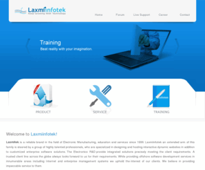 laxmiinfotek.com: Software Development | Web Designing Company – Laxmiinfotek, Ernakulam
Software Development company offers Custom Software Development, Website Development, Web Portal Development, Web Hosting and Embedded Software Development.