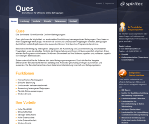 ques-online.com: Ques | Die Software für effiziente Online-Befragungen
