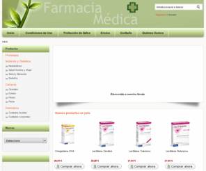 farmaciamedica.es: Farmacia Médica, tienda online
Farmacia Médica :  - Nutrición y Dietética parafarmacia,dietetica,vital ballance,cosmetica,farmacia,precios,barato