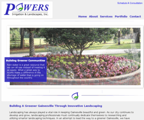 powersirrigation.net: Gainesville Landscaping
Powers Irrigation and Landscapes provides Gainesville Florida and the surrounding areas with a variety of landscaping and irrigation services.