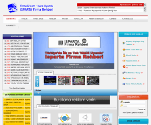 firma32.com: Firma32.com - Isparta Firma Rehberi Nace Uyumlu
Isparta Firma Rehberi