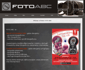 fotoabc.com: FotoABC - Fotografia Łódź | Sklep fotograficzny | Akcesoria Fotograficzne | Filtry Fotograficzne | Sprzęt Fotograficzny | Łódź
FotoABC - usługi fotograficzne, wideofilmowanie, sklep fotograficzny. Sesje plenerowe i studyjne. Filtry i akcesoria fotograficzne.