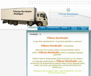 yilmazkardeslernakliyat.com: Yılmaz Kardeşler - AnaSayfa
