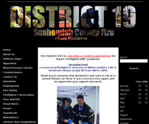 firedistrict19.com: Snohomish County Fire District #19
Snohomish County Fire District 19