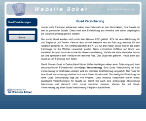 quad-versicherung.org: Quad-Versicherung | Günstige Versicherungen für Quads - Quad Versicherungen
Vergleichen und finden Sie kostengünstige Quadversicherungen. Des Weiteren erhalten Sie jede Menge Wissenswertes rund um die Welt der Quad.