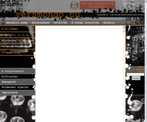 versmondo.hu: Versmondó
Versmondó