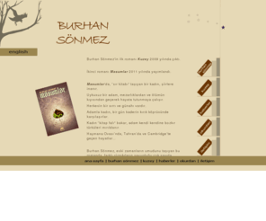 burhansonmez.com: Burhan Sönmez - Ana Sayfa
