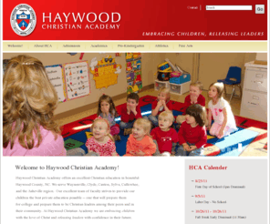 haywoodchristianacademy.org: Haywood Christian Academy
Private Christian School in Haywood County, North Carolina