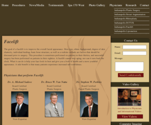 perkinsfacelift.com: Indianapolis Plastic Surgery | Meridian Plastic Surgeons
Meridian Plastic Surgeons is the premier plastic surgery office in the Indianapolis area, offering such services as breast augmentation, liposuction, and rhinoplasty